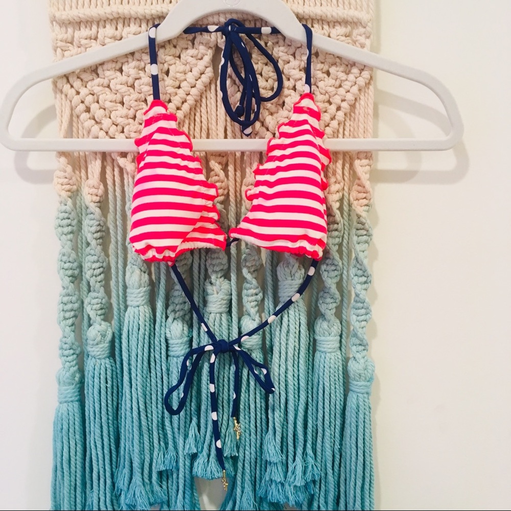 Victoria’s Secret American Flag Bikini Top